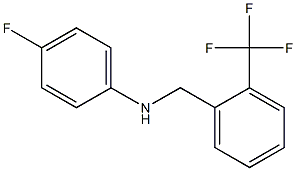 4-fluoro-N-{[2-(trifluoromethyl)phenyl]methyl}aniline