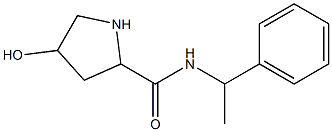  4-hydroxy-N-(1-phenylethyl)pyrrolidine-2-carboxamide