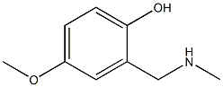 4-methoxy-2-[(methylamino)methyl]phenol|