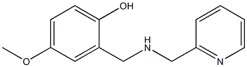 4-methoxy-2-{[(pyridin-2-ylmethyl)amino]methyl}phenol|