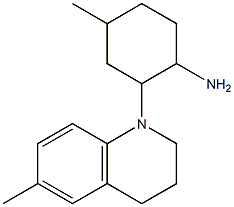 4-methyl-2-(6-methyl-1,2,3,4-tetrahydroquinolin-1-yl)cyclohexan-1-amine