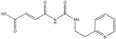 4-oxo-4-({[2-(pyridin-2-yl)ethyl]carbamoyl}amino)but-2-enoic acid