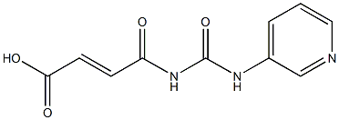 4-oxo-4-[(pyridin-3-ylcarbamoyl)amino]but-2-enoic acid