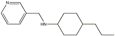 4-propyl-N-(pyridin-3-ylmethyl)cyclohexan-1-amine