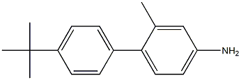 4'-tert-butyl-2-methyl-1,1'-biphenyl-4-amine Structure