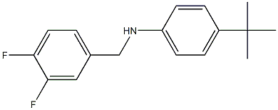 4-tert-butyl-N-[(3,4-difluorophenyl)methyl]aniline