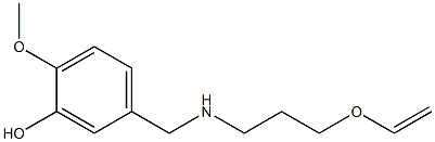 5-({[3-(ethenyloxy)propyl]amino}methyl)-2-methoxyphenol