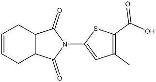  5-(1,3-dioxo-1,3,3a,4,7,7a-hexahydro-2H-isoindol-2-yl)-3-methylthiophene-2-carboxylic acid
