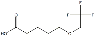 5-(2,2,2-trifluoroethoxy)pentanoic acid,,结构式