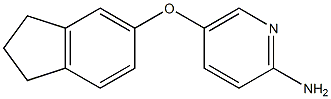 5-(2,3-dihydro-1H-inden-5-yloxy)pyridin-2-amine