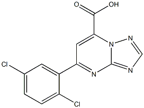 5-(2,5-dichlorophenyl)-[1,2,4]triazolo[1,5-a]pyrimidine-7-carboxylic acid