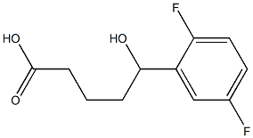  5-(2,5-difluorophenyl)-5-hydroxypentanoic acid