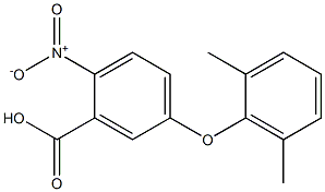 5-(2,6-dimethylphenoxy)-2-nitrobenzoic acid|