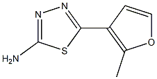 5-(2-methylfuran-3-yl)-1,3,4-thiadiazol-2-amine