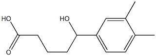 5-(3,4-dimethylphenyl)-5-hydroxypentanoic acid