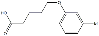 5-(3-bromophenoxy)pentanoic acid|