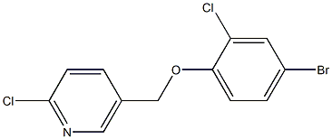  5-(4-bromo-2-chlorophenoxymethyl)-2-chloropyridine