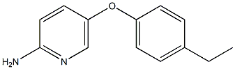 5-(4-ethylphenoxy)pyridin-2-amine Structure