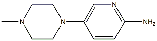 5-(4-methylpiperazin-1-yl)pyridin-2-amine Struktur