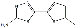  5-(5-methylthiophen-2-yl)-1,3,4-thiadiazol-2-amine