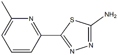 5-(6-methylpyridin-2-yl)-1,3,4-thiadiazol-2-amine