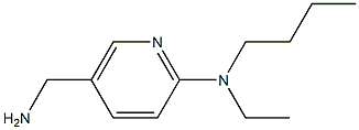 5-(aminomethyl)-N-butyl-N-ethylpyridin-2-amine Structure