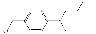 5-(aminomethyl)-N-butyl-N-ethylpyridin-2-amine 结构式