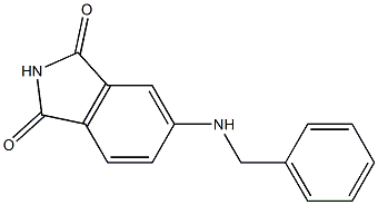 5-(benzylamino)-2,3-dihydro-1H-isoindole-1,3-dione Struktur
