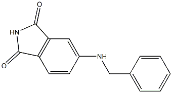 5-(benzylamino)-2,3-dihydro-1H-isoindole-1,3-dione Structure