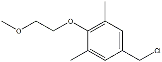 5-(chloromethyl)-2-(2-methoxyethoxy)-1,3-dimethylbenzene