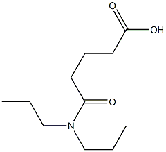 5-(dipropylamino)-5-oxopentanoic acid Structure