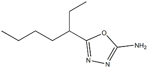  5-(heptan-3-yl)-1,3,4-oxadiazol-2-amine