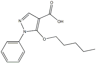 5-(pentyloxy)-1-phenyl-1H-pyrazole-4-carboxylic acid