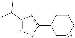 5-(piperidin-3-yl)-3-(propan-2-yl)-1,2,4-oxadiazole