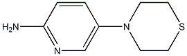 5-(thiomorpholin-4-yl)pyridin-2-amine Struktur