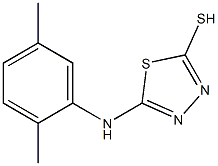 5-[(2,5-dimethylphenyl)amino]-1,3,4-thiadiazole-2-thiol