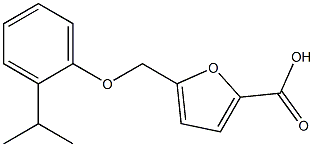 5-[(2-isopropylphenoxy)methyl]-2-furoic acid