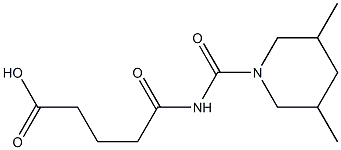 5-[(3,5-dimethylpiperidin-1-yl)carbonylamino]-5-oxopentanoic acid