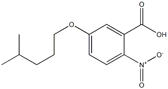 5-[(4-methylpentyl)oxy]-2-nitrobenzoic acid|