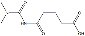 5-[(dimethylcarbamoyl)amino]-5-oxopentanoic acid