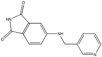 5-[(pyridin-3-ylmethyl)amino]-2,3-dihydro-1H-isoindole-1,3-dione|