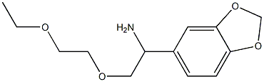  5-[1-amino-2-(2-ethoxyethoxy)ethyl]-2H-1,3-benzodioxole