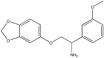 5-[2-amino-2-(3-methoxyphenyl)ethoxy]-2H-1,3-benzodioxole