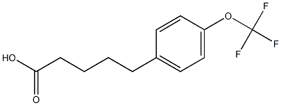 5-[4-(trifluoromethoxy)phenyl]pentanoic acid