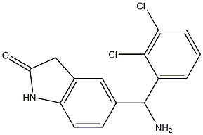 5-[amino(2,3-dichlorophenyl)methyl]-2,3-dihydro-1H-indol-2-one