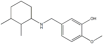 5-{[(2,3-dimethylcyclohexyl)amino]methyl}-2-methoxyphenol