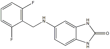 5-{[(2,6-difluorophenyl)methyl]amino}-2,3-dihydro-1H-1,3-benzodiazol-2-one