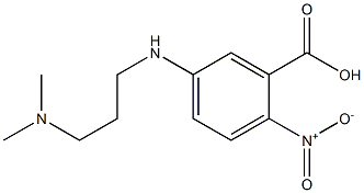 5-{[3-(dimethylamino)propyl]amino}-2-nitrobenzoic acid