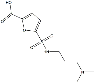 5-{[3-(dimethylamino)propyl]sulfamoyl}furan-2-carboxylic acid