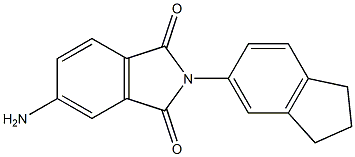5-amino-2-(2,3-dihydro-1H-inden-5-yl)-2,3-dihydro-1H-isoindole-1,3-dione